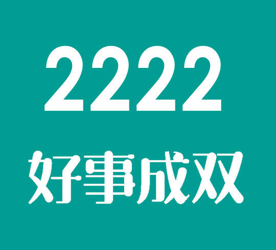 菏泽联通尾号2222手机号值多少钱