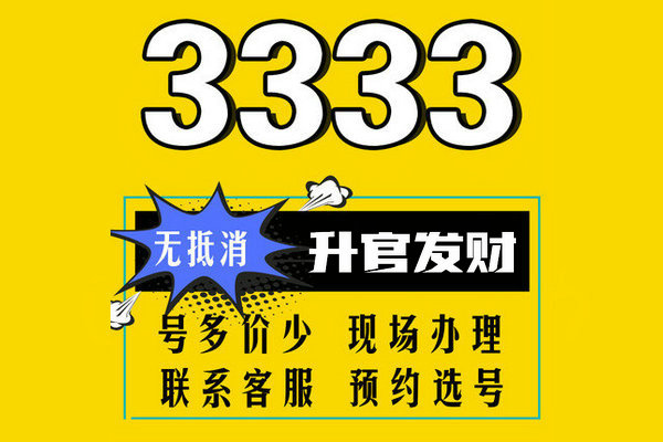 成武136号段尾号333手机靓号转让